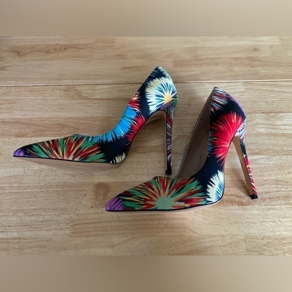 Shoe Republic LA Shoes - Shoe Republic LA colorful heels in size 9 with an approx 4 1/2 in heel